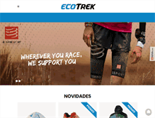 Tablet Screenshot of ecotrek.com.br